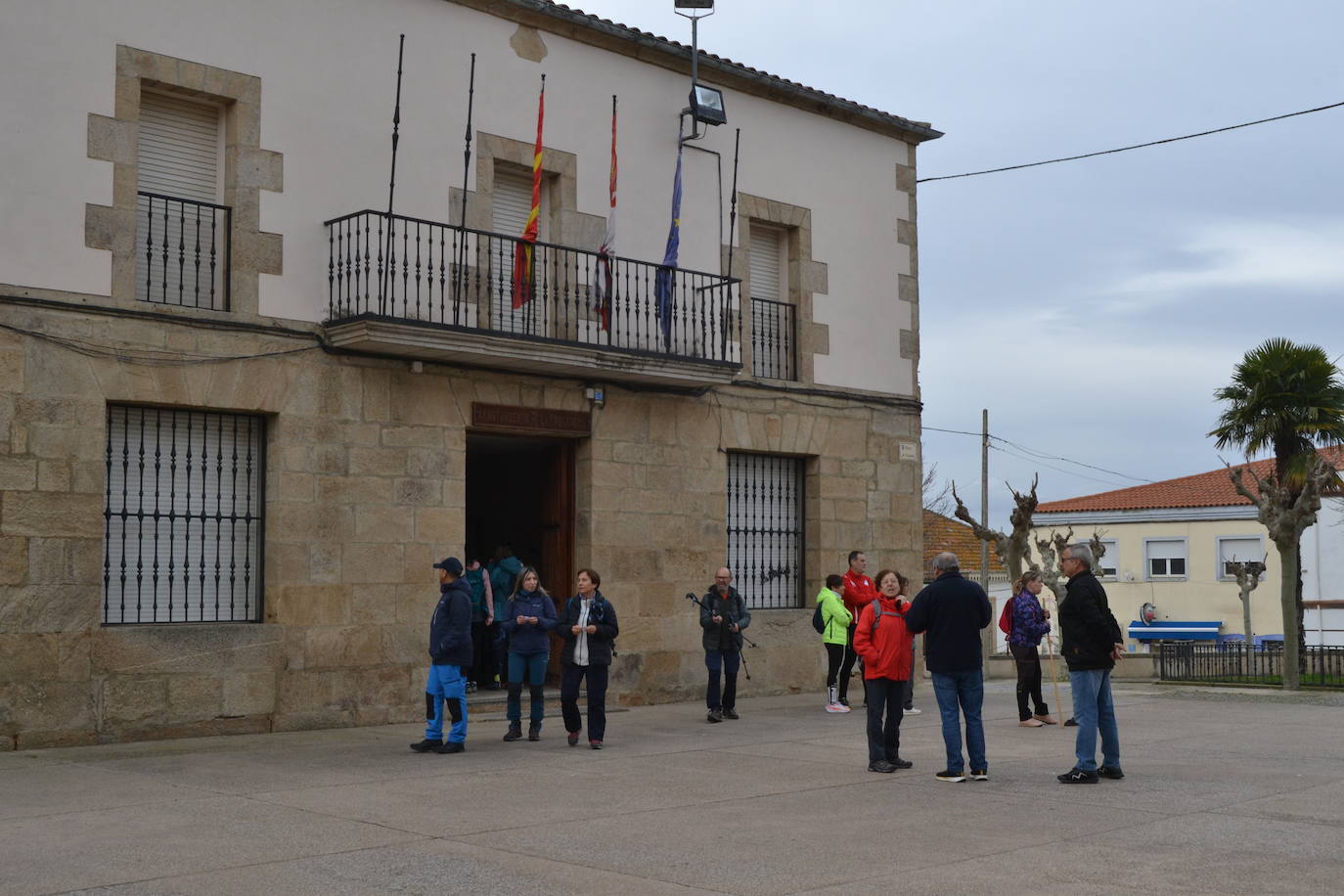 Un bello paseo entre almendros