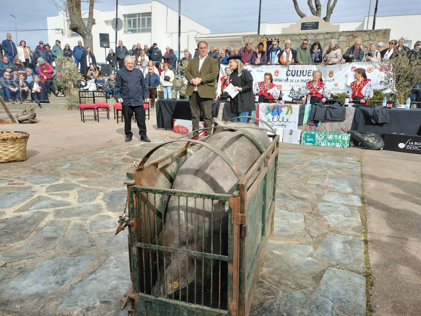 La matanza de Guijuelo rinde homenaje a los capistas