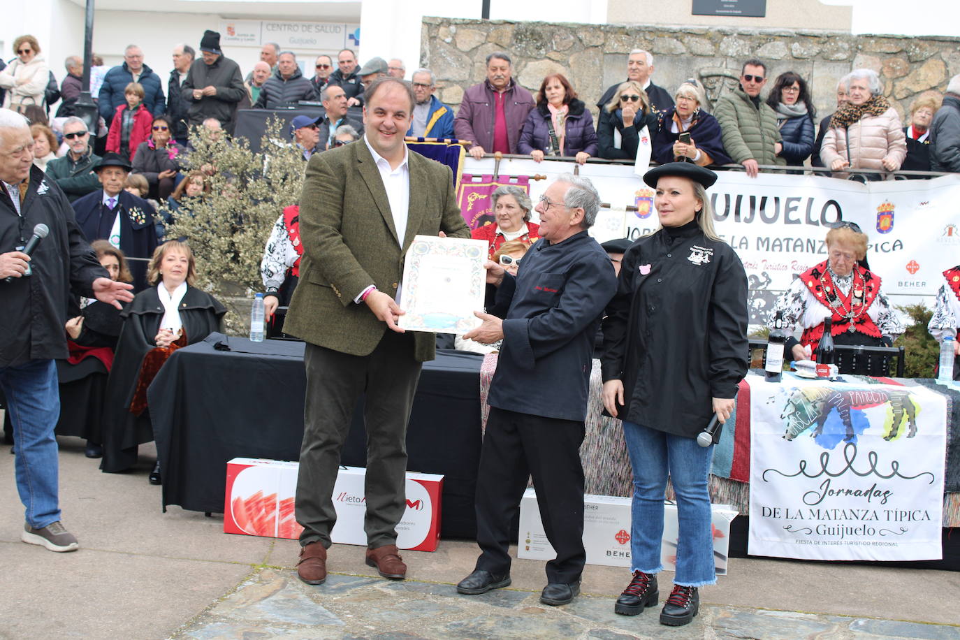 La matanza de Guijuelo rinde homenaje a los capistas