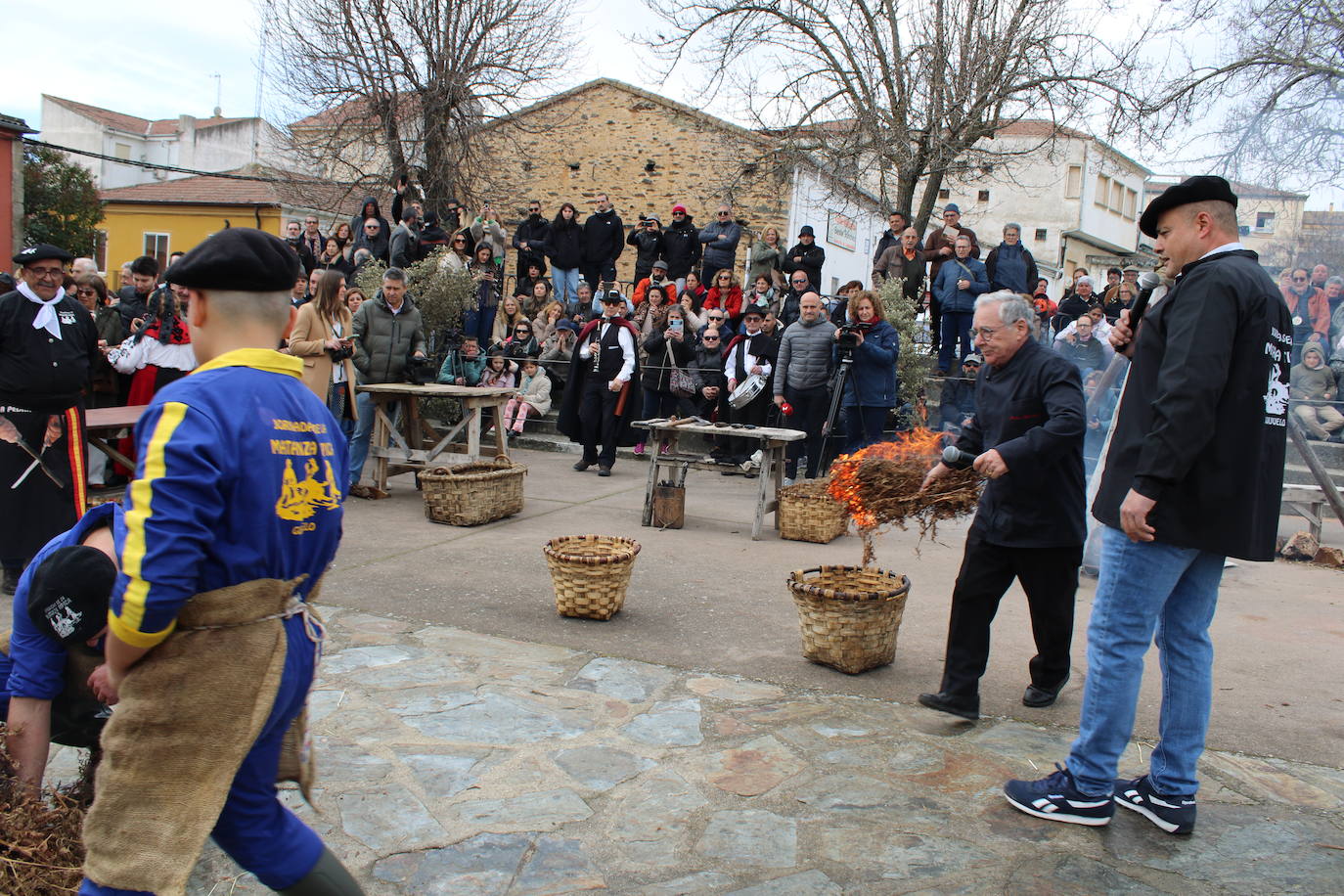 La matanza de Guijuelo rinde homenaje a los capistas