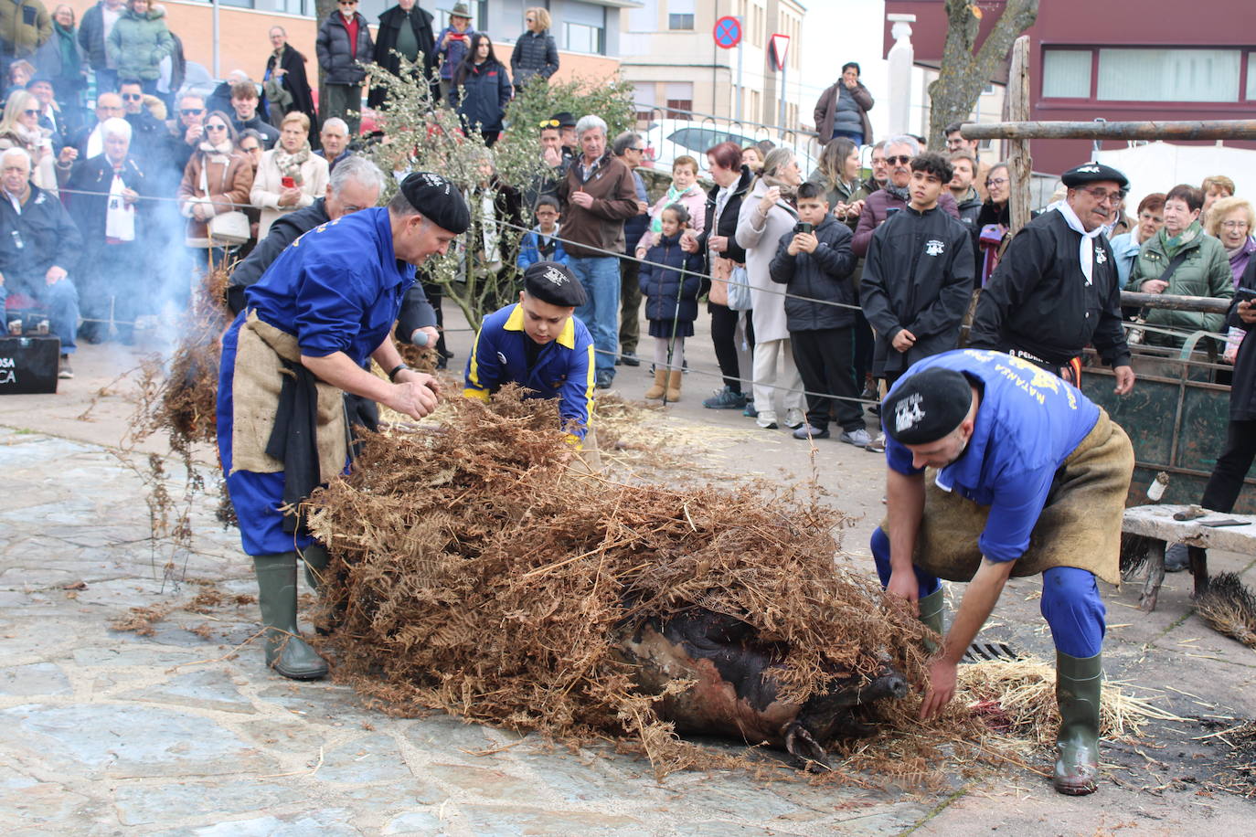 La matanza de Guijuelo rinde homenaje a los capistas