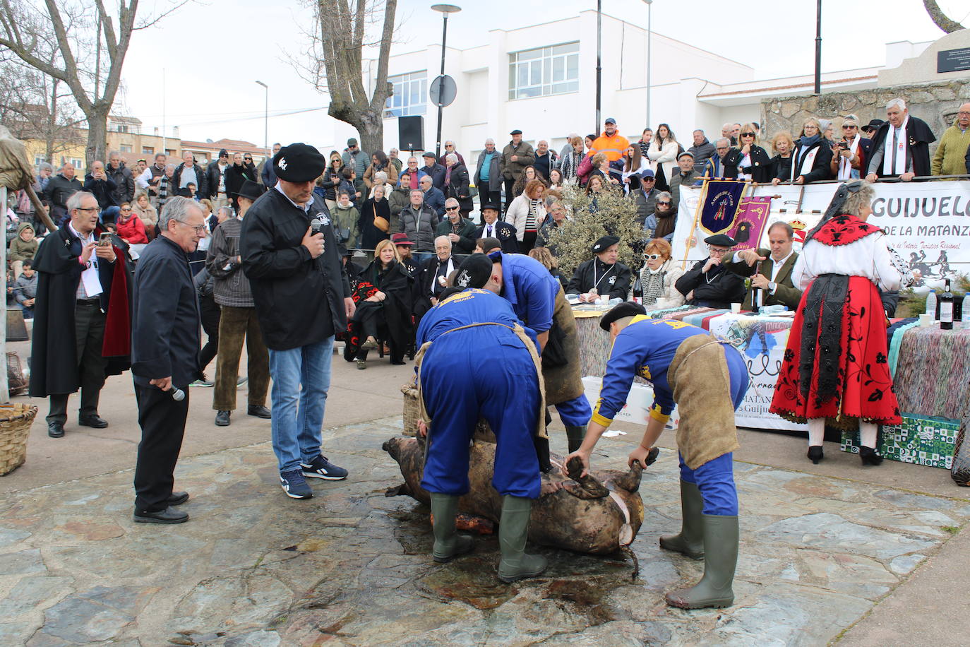 La matanza de Guijuelo rinde homenaje a los capistas