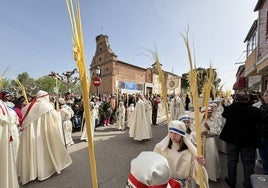 Procesión del Domingo de Ramos en Peñaranda.