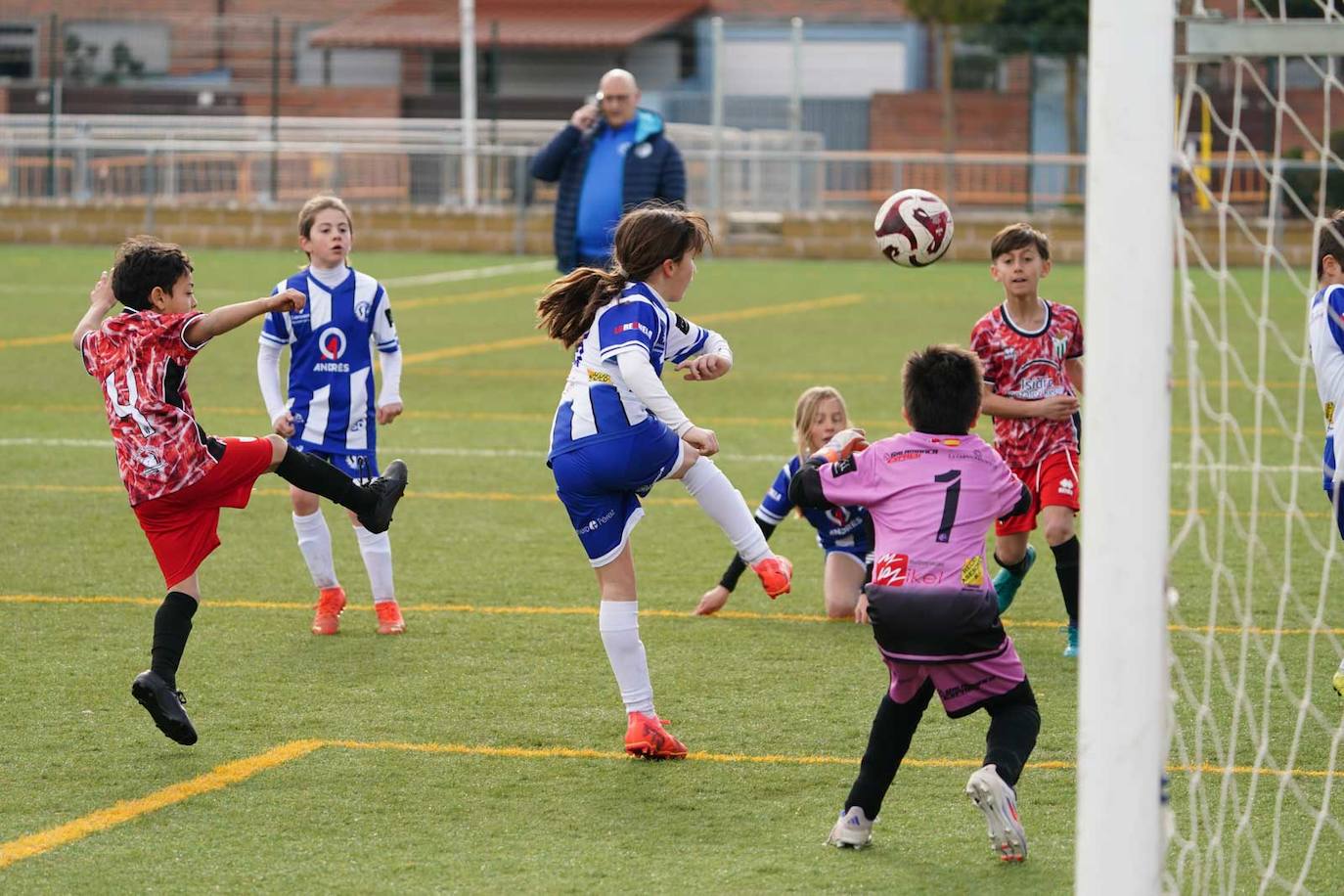 Las mejores imágenes de la jornada del fútbol base