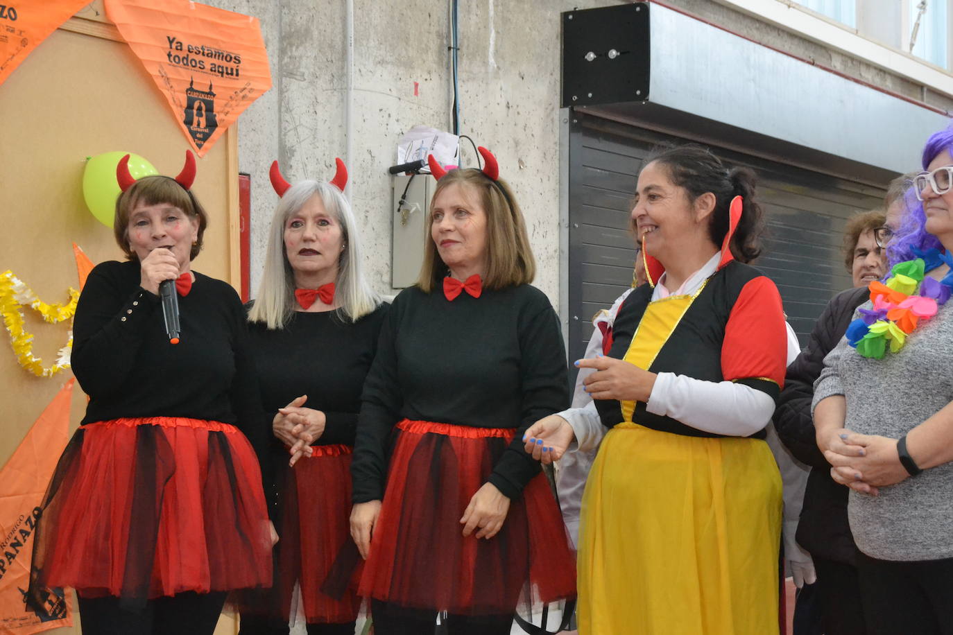 El grupo de mujeres “Amanecer” de Ciudad Rodrigo vive su fiesta de Carnaval