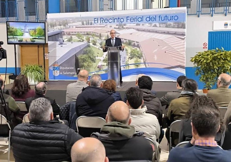 Presentación del inicio de las obras del recinto ferial.