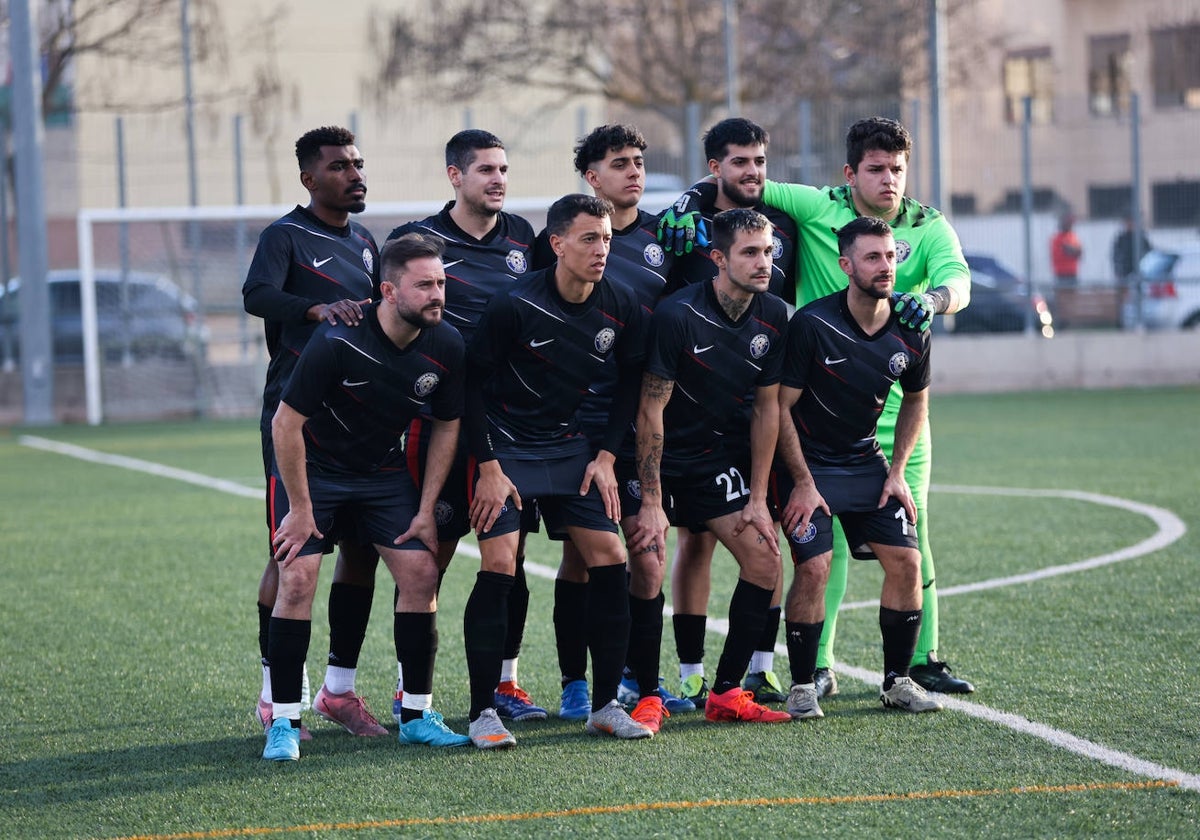 Once del Salamanca City en el choque de este domingo, ante el Select Generation.