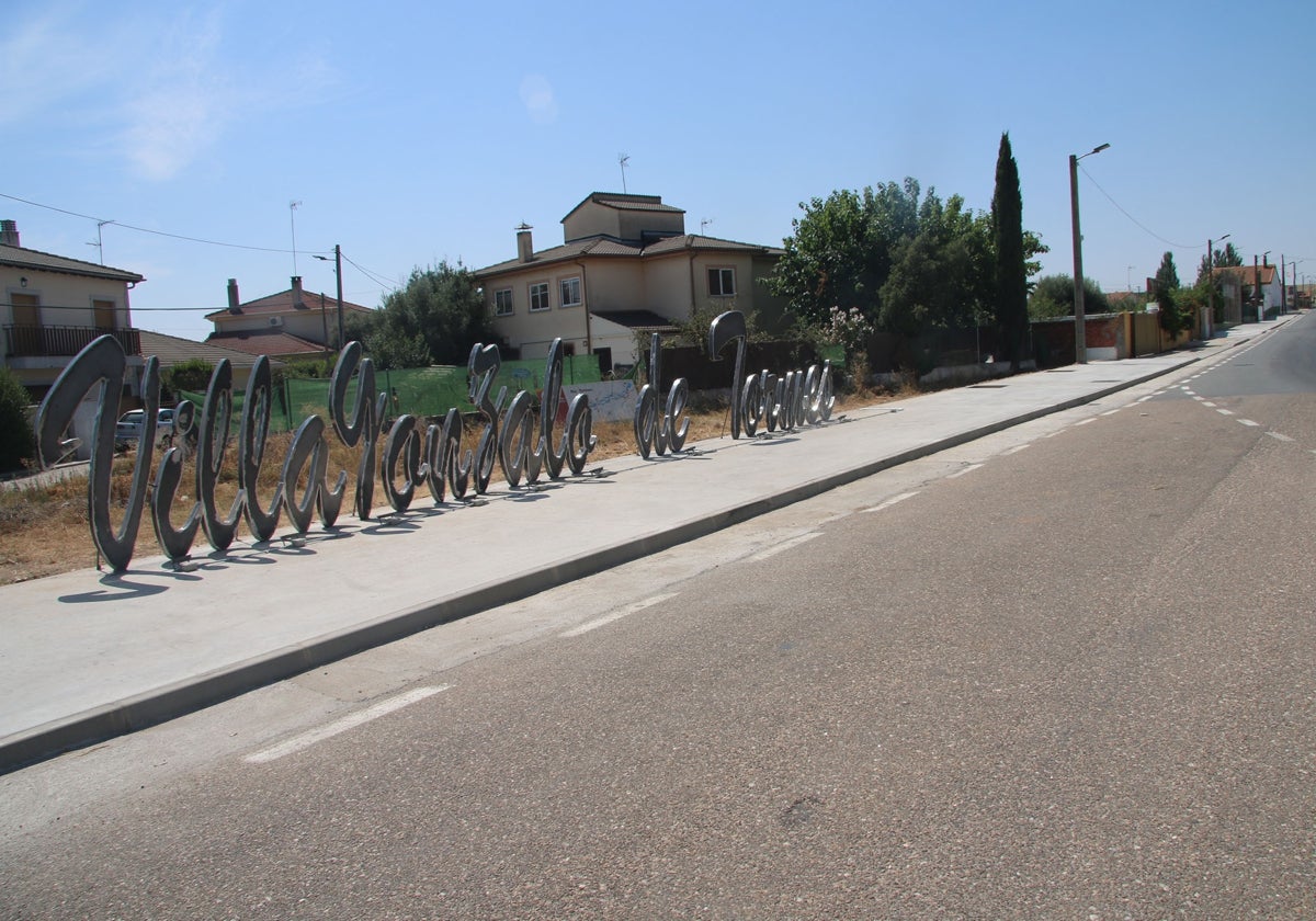 Carretera de Villagonzalo de Tormes.