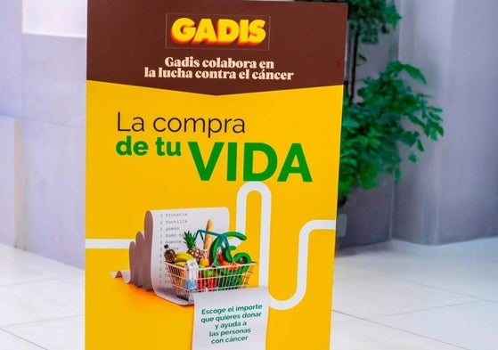 Los clientes de Gadis donan 34.149 euros a la Asociación Española Contra el Cáncer