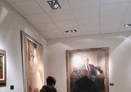 Visita turística en la Casa del Arte de Peñaranda de Bracamonte.