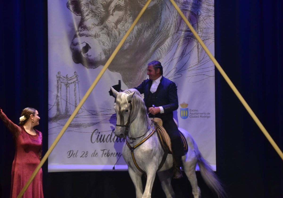 Belleza ecuestre en el Carnaval del Toro