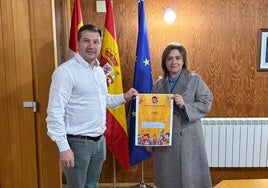 Roberto Rodríguez y Soraya San Juan durante la presentación.