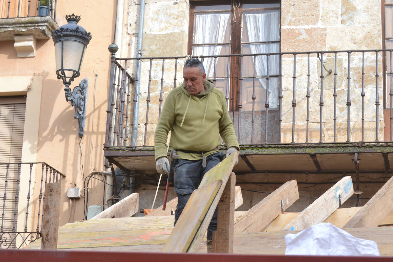 Los tablaos del Carnaval del Toro se alzan en Ciudad Rodrigo