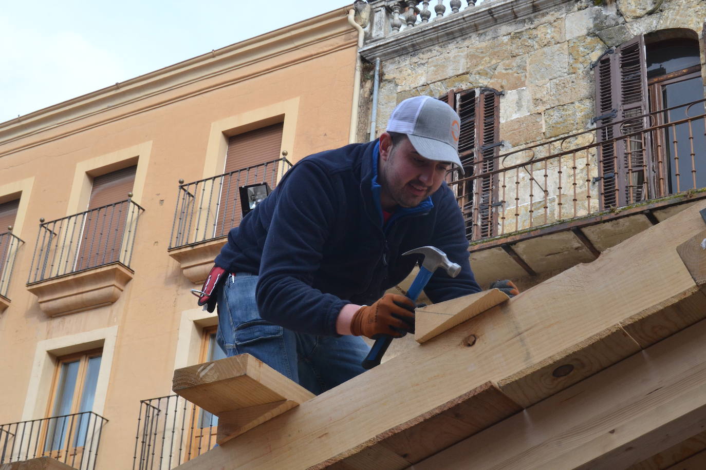 Los tablaos del Carnaval del Toro se alzan en Ciudad Rodrigo