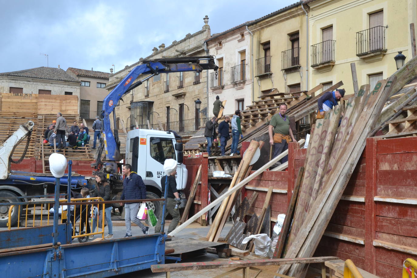 Los tablaos del Carnaval del Toro se alzan en Ciudad Rodrigo