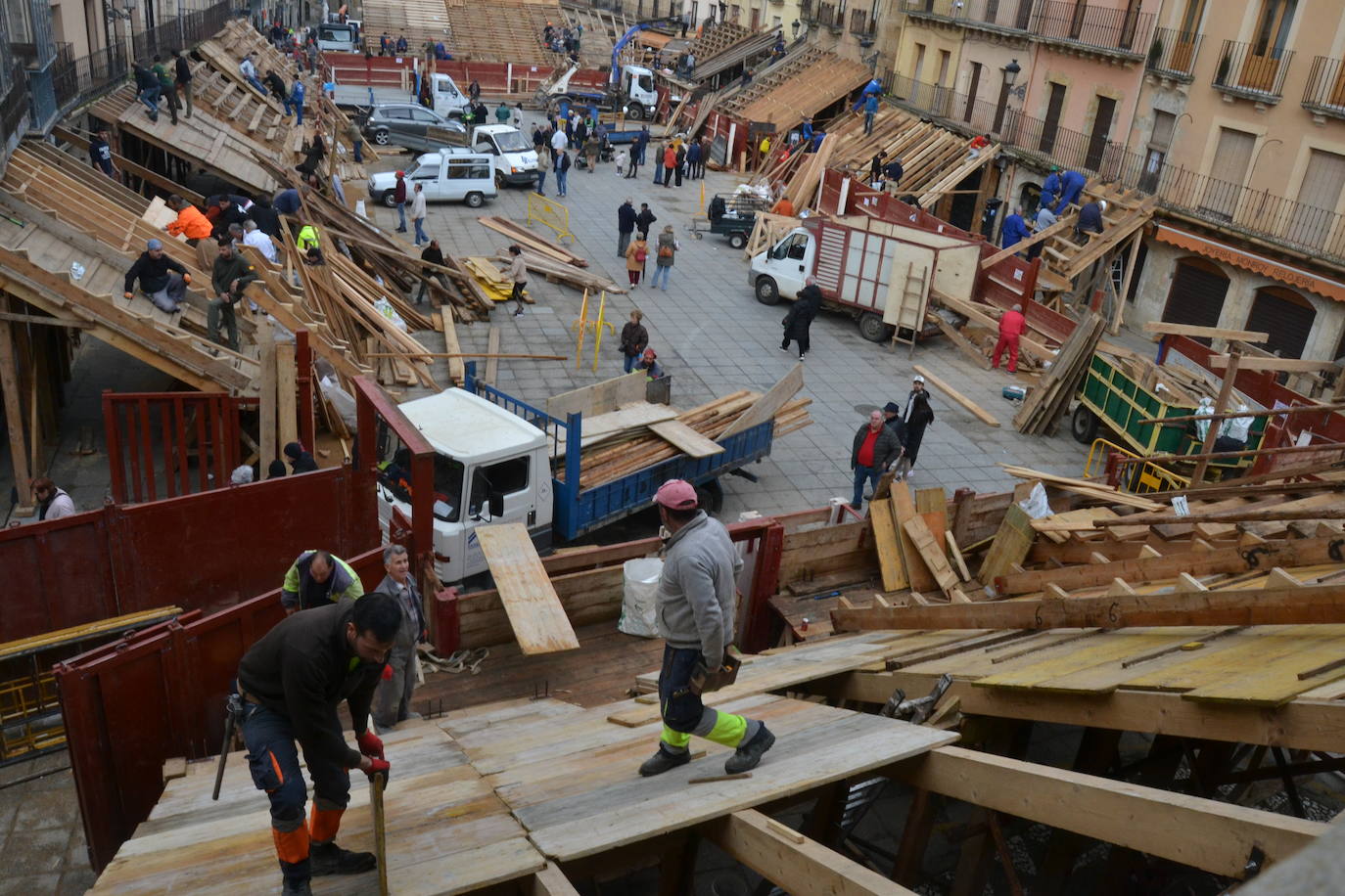 Los tablaos del Carnaval del Toro se alzan en Ciudad Rodrigo