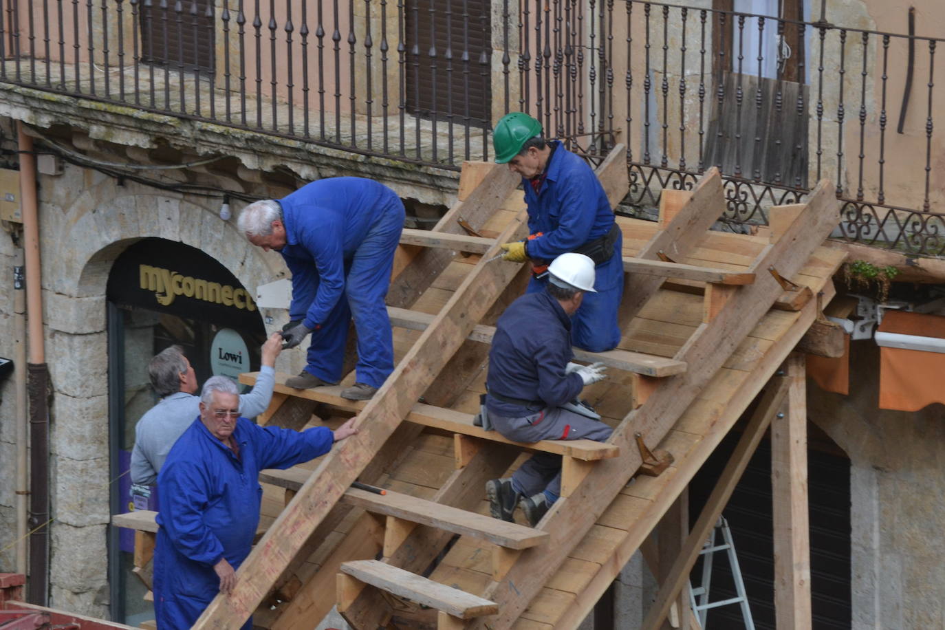 Los tablaos del Carnaval del Toro se alzan en Ciudad Rodrigo