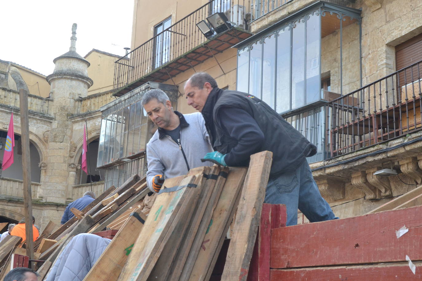 Los tablaos del Carnaval del Toro se alzan en Ciudad Rodrigo