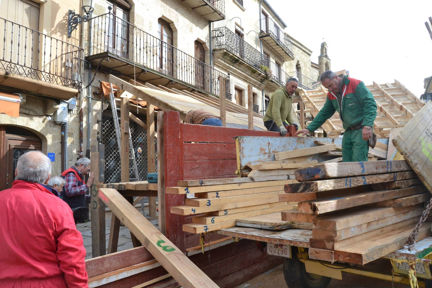 Los tablaos del Carnaval del Toro se alzan en Ciudad Rodrigo