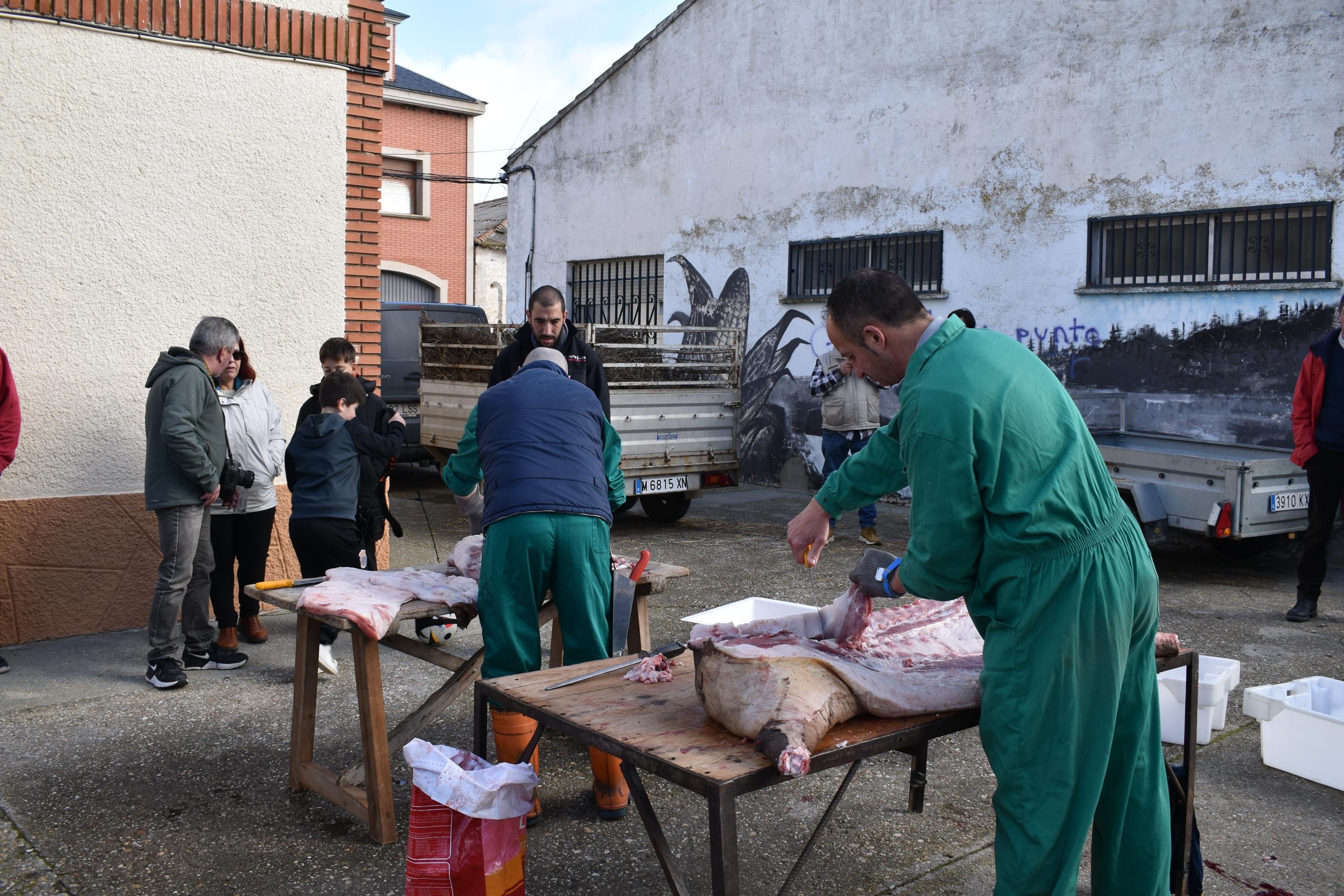 Los niños de Encinas de Abajo aprenden los pasos de la matanza