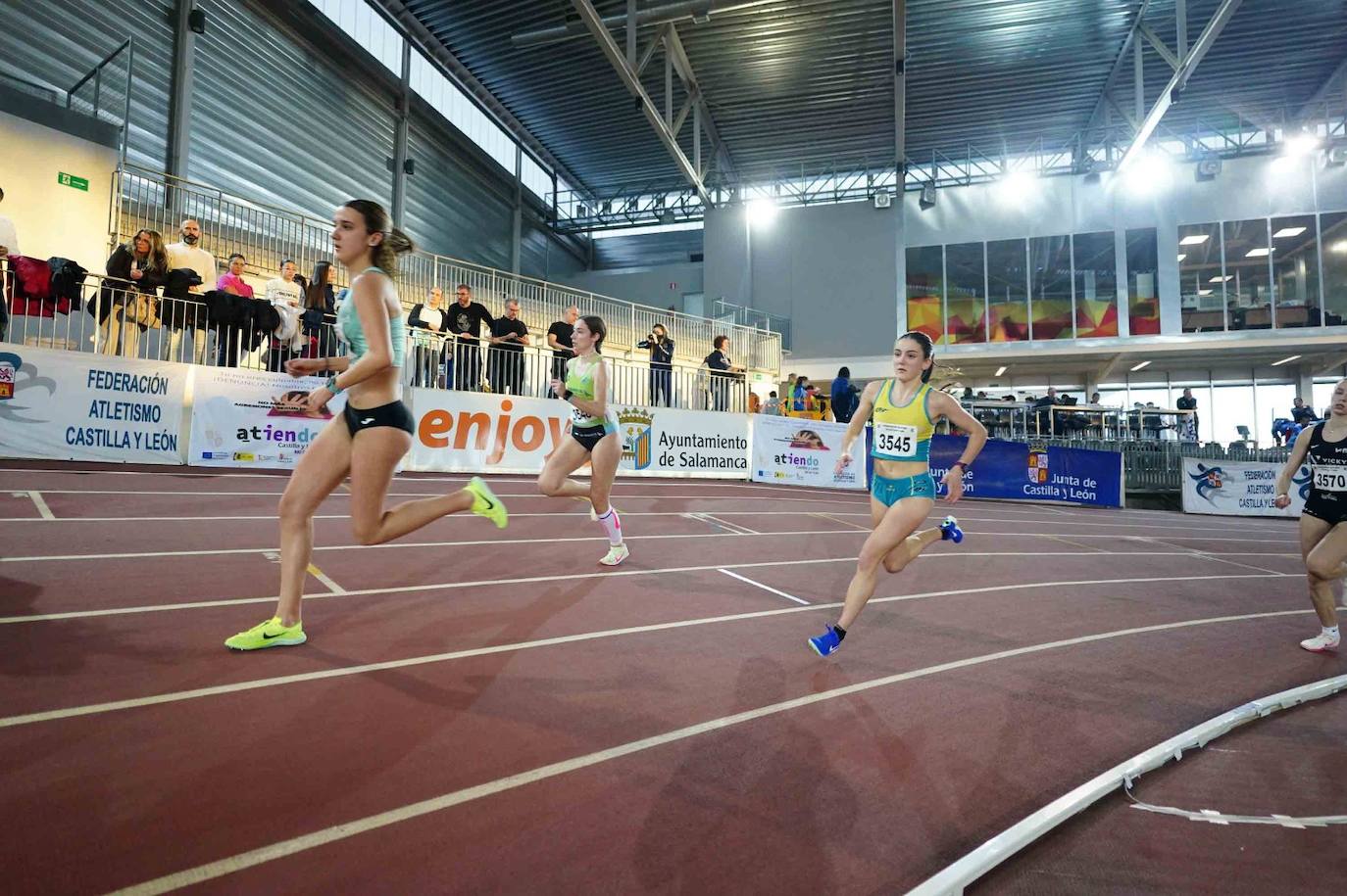 Lluvia de medallas en los Campeonatos de Castilla y León sub 20 y sub 16