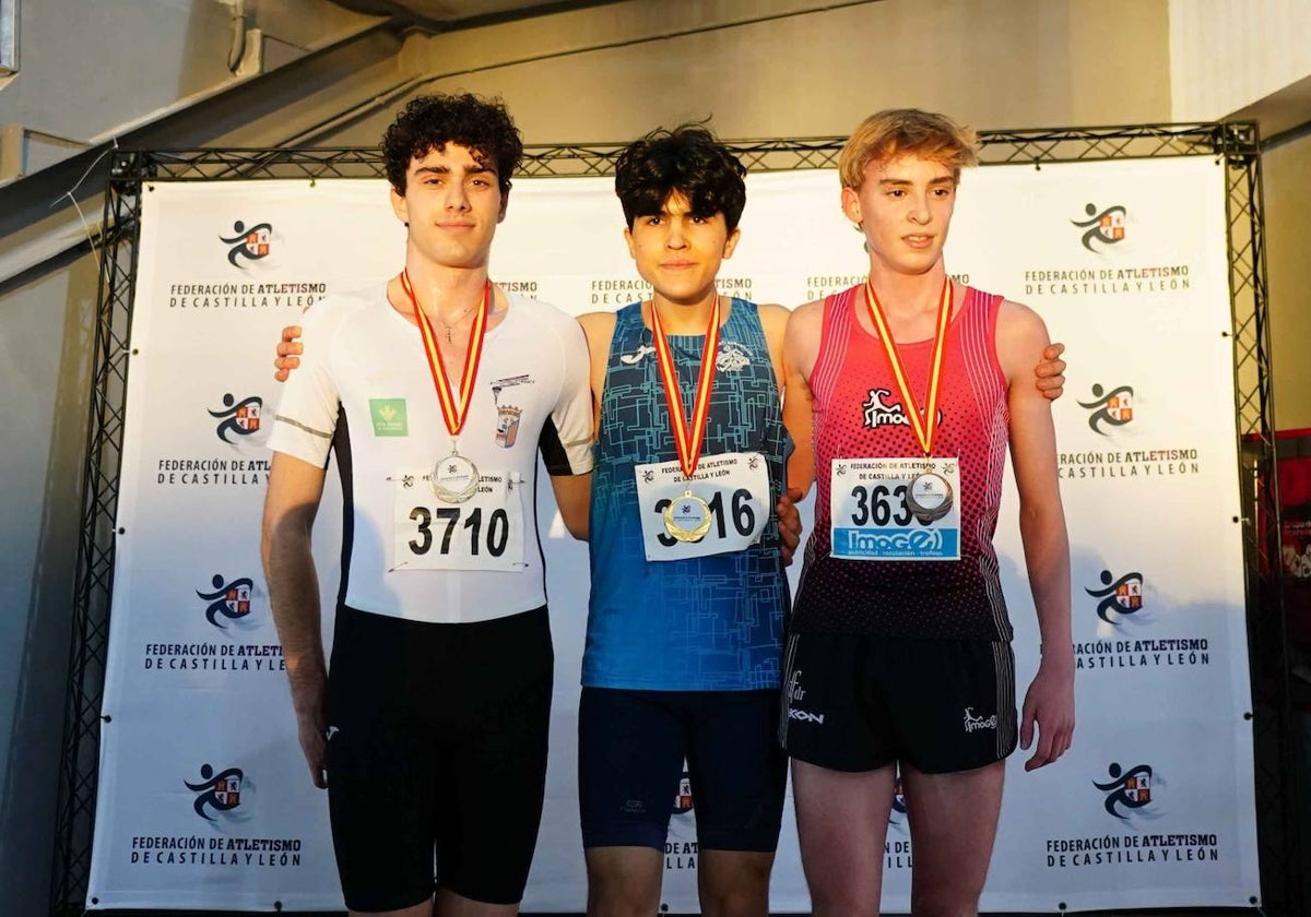 Lluvia de medallas en los Campeonatos de Castilla y León sub 20 y sub 16