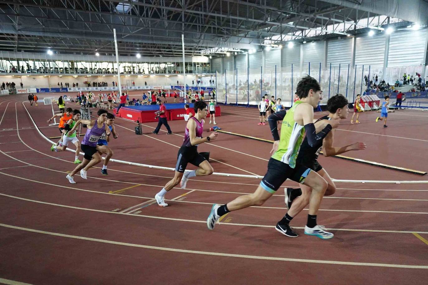 Lluvia de medallas en los Campeonatos de Castilla y León sub 20 y sub 16