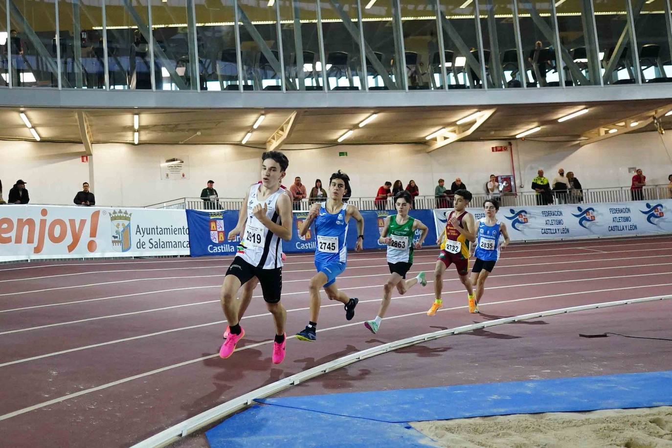 Lluvia de medallas en los Campeonatos de Castilla y León sub 20 y sub 16