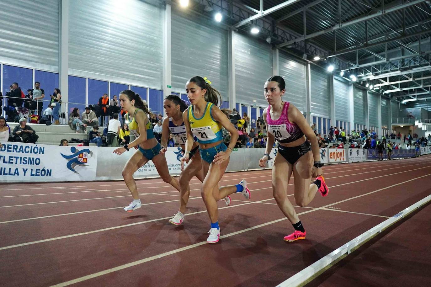 Lluvia de medallas en los Campeonatos de Castilla y León sub 20 y sub 16