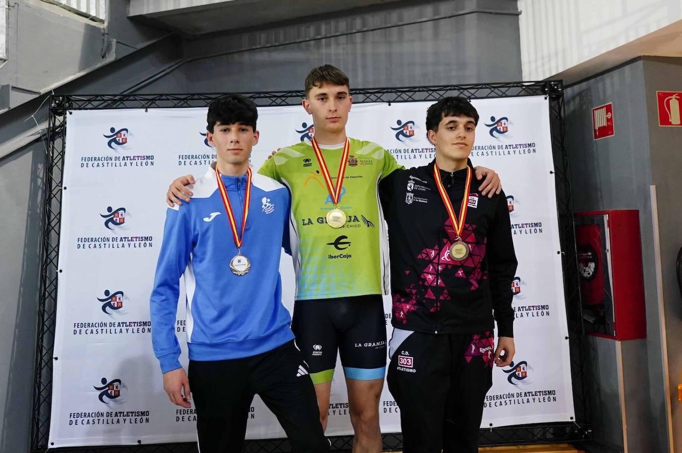 Lluvia de medallas en los Campeonatos de Castilla y León sub 20 y sub 16