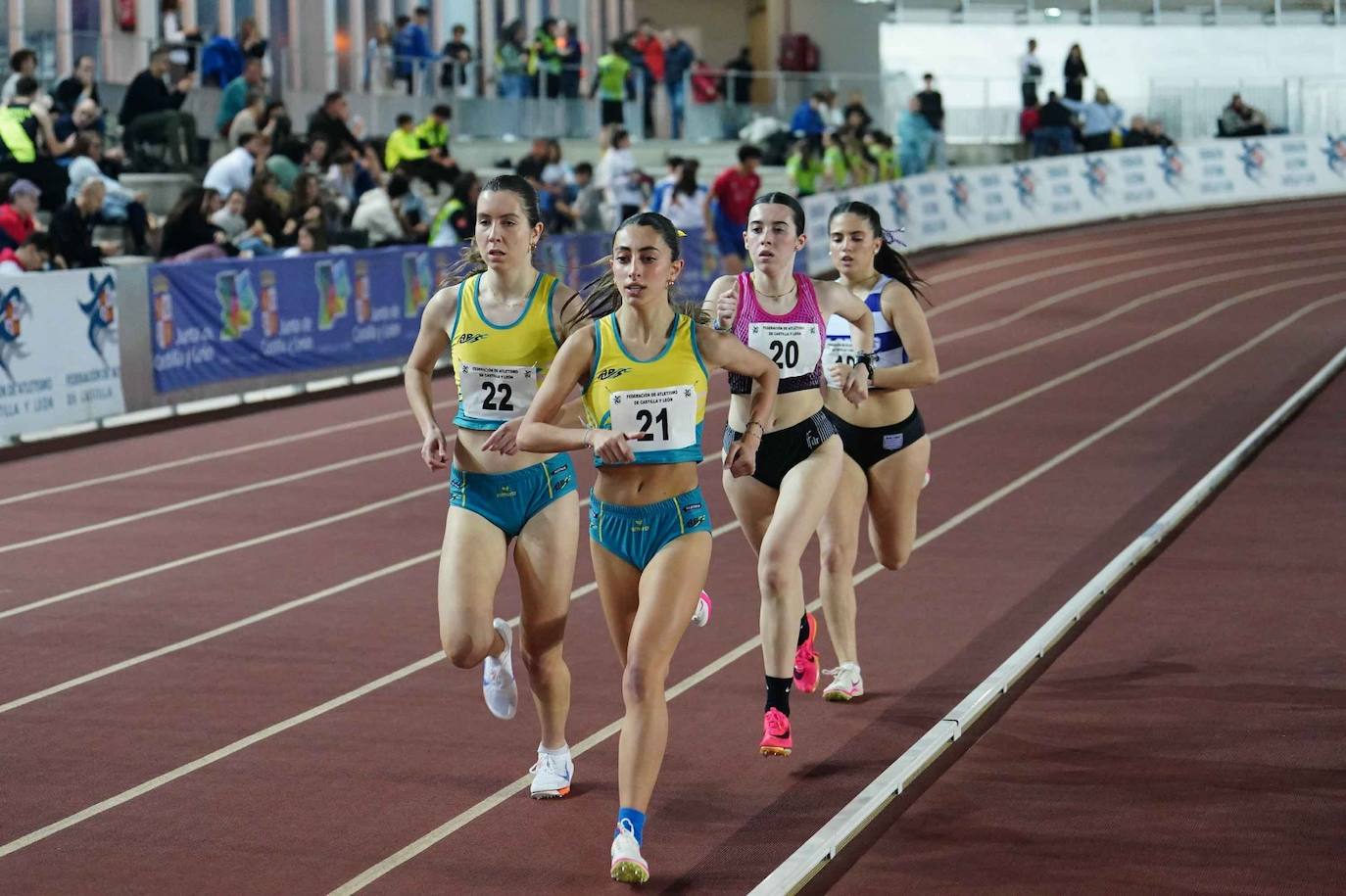 Lluvia de medallas en los Campeonatos de Castilla y León sub 20 y sub 16