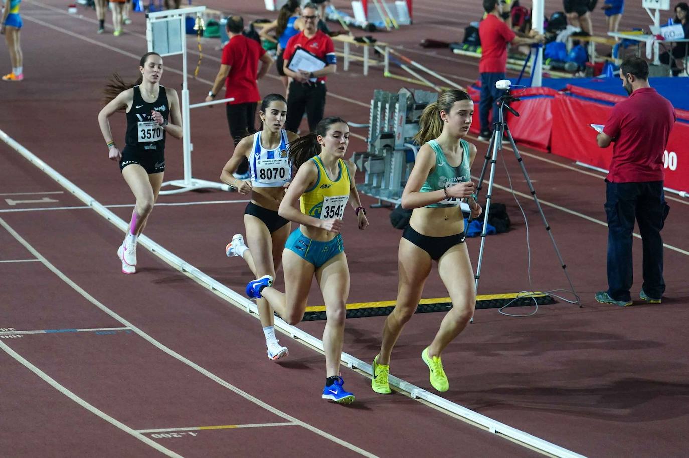 Lluvia de medallas en los Campeonatos de Castilla y León sub 20 y sub 16