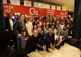 Delegación salmantina en el Congreso Autonómico del PSOE.