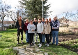 Varias de las familias ucranianas que residen en Proyecto Hombre.