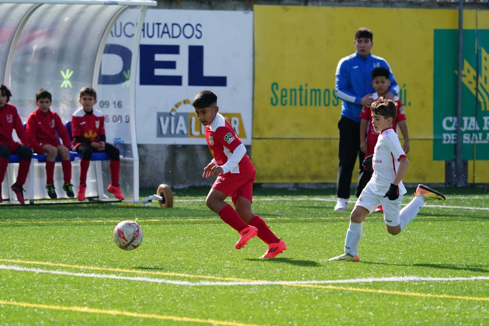 Las mejores imágenes de la jornada 17 en el fútbol base