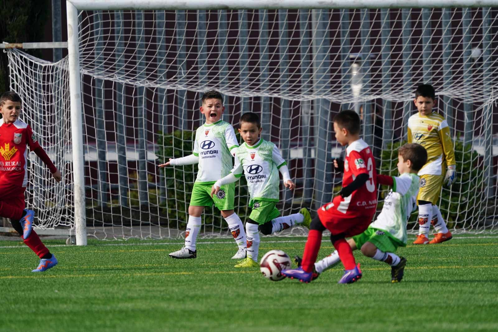 Las mejores imágenes de la jornada 17 en el fútbol base