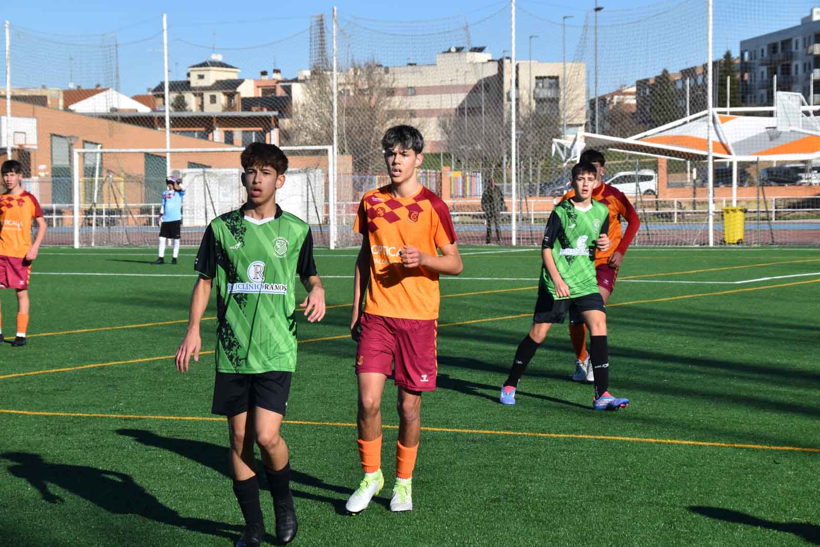 Las mejores imágenes de la jornada 17 en el fútbol base