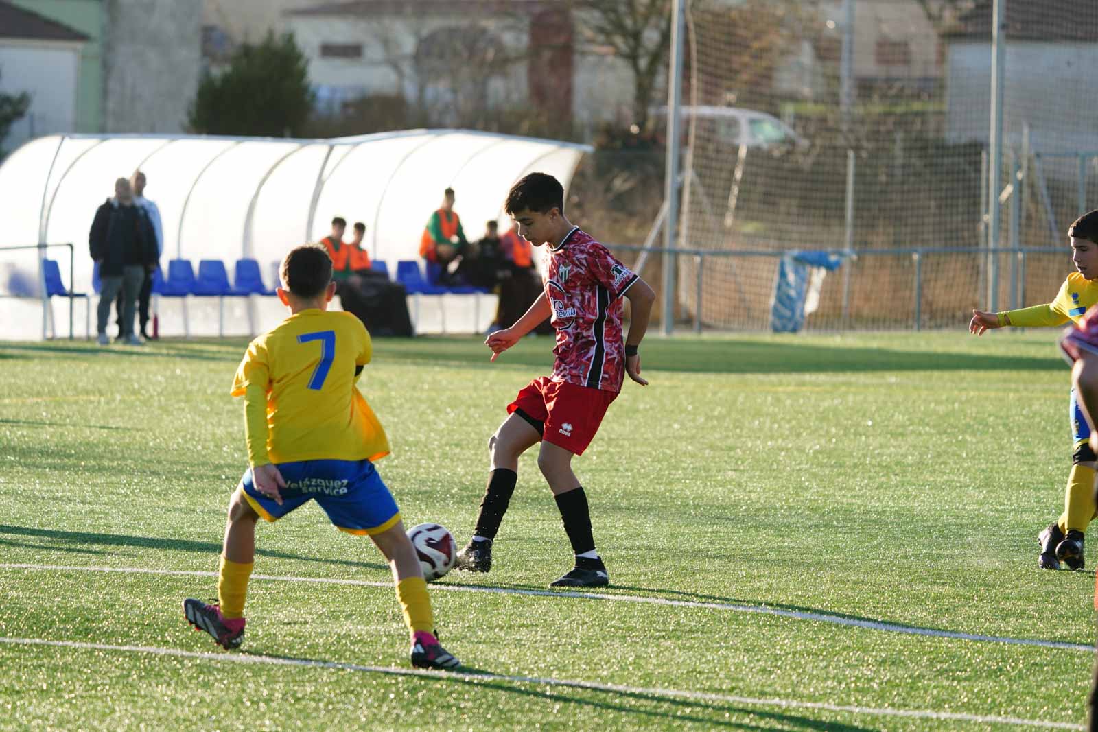 Las mejores imágenes de la jornada 17 en el fútbol base