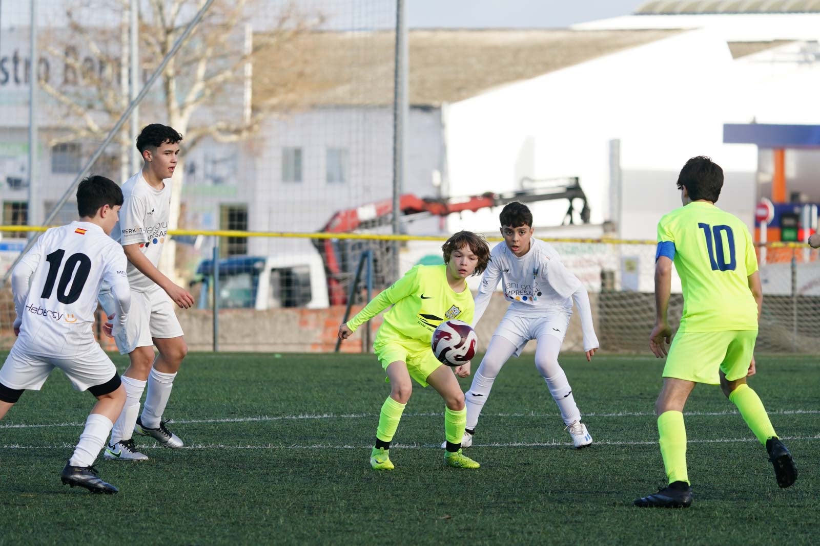 Las mejores imágenes de la jornada 17 en el fútbol base