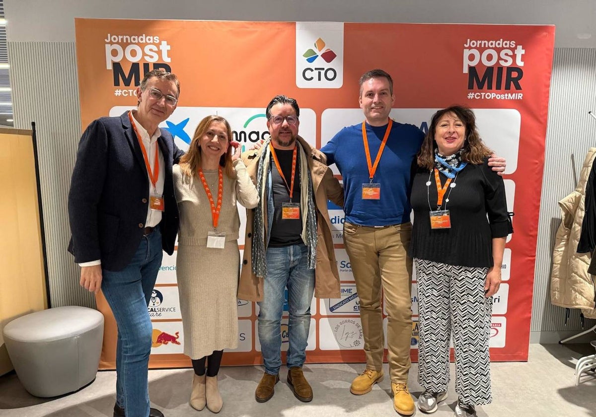 Delegación del Hospital de Salamanca en las jornadas PostMir de Madrid.