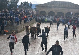 Imagen de un evento taurino del Carnaval del Toro de Ciudad Rodrigo.