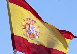 Imagen de una bandera de España.