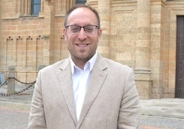 Marcos Iglesias, alcalde de Ciudad Rodrigo.