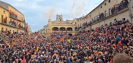 Así ha sido el apoteósico Campanazo para abrir el Carnaval del Toro 2025