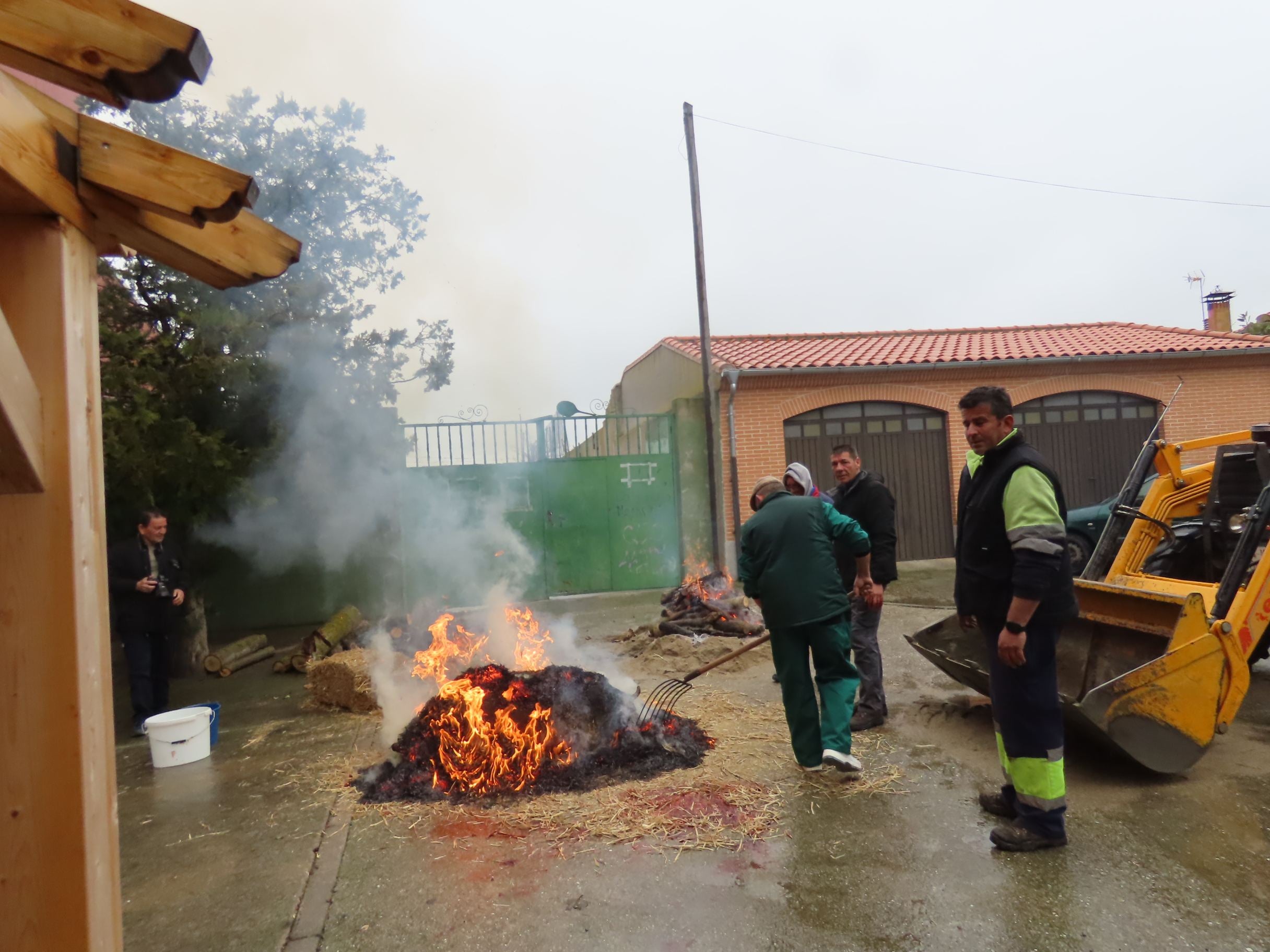 Toda una historia por contar en la fiesta de la matanza de Macotera