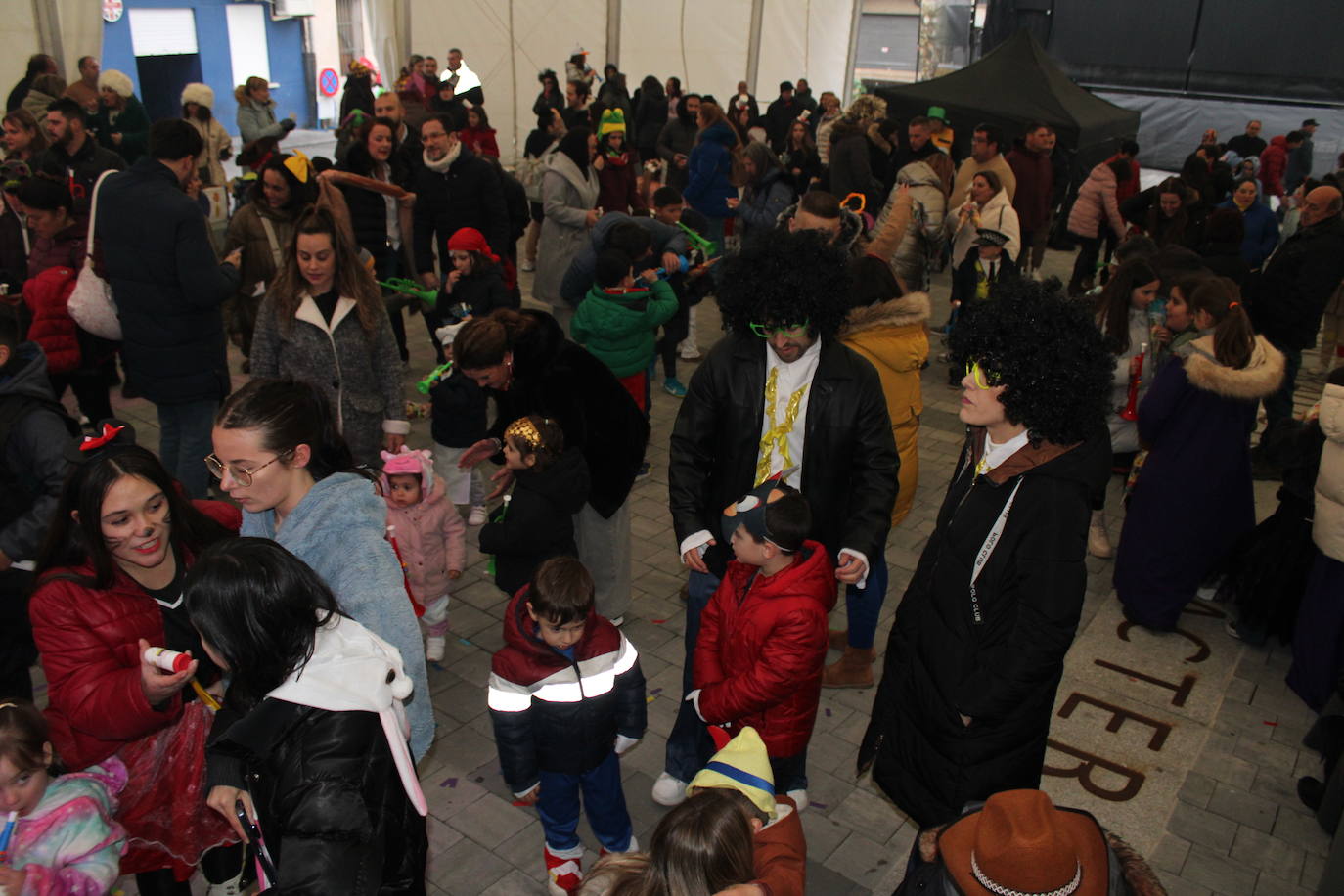 Animada trompetada en el Carnaval de Guijuelo