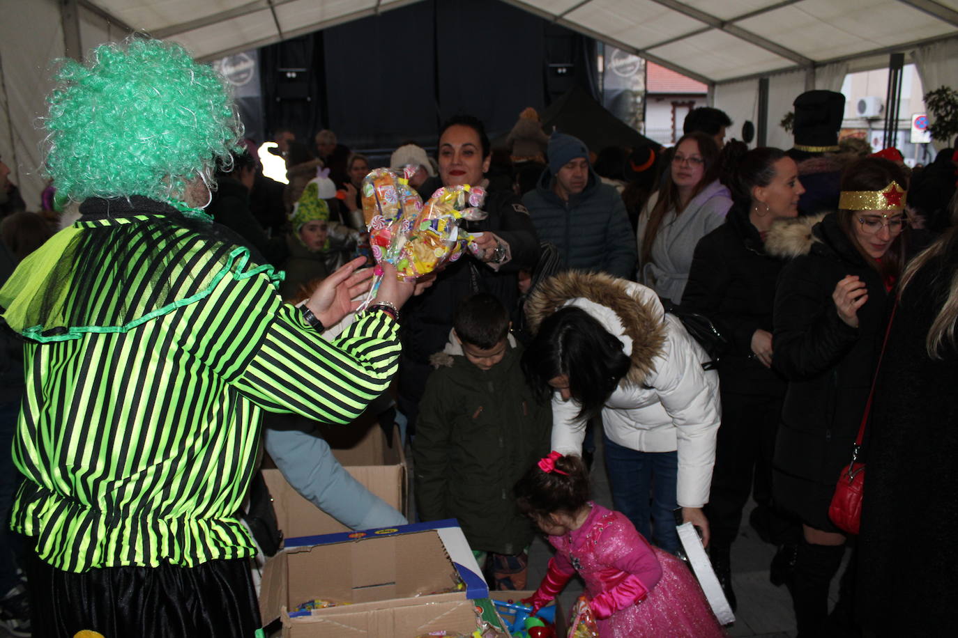 Animada trompetada en el Carnaval de Guijuelo