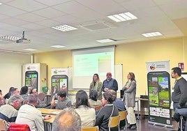 Presentación del proyecto Ibersoils, en Ciudad Rodrigo.