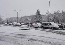 Nevadas este sábado en Soria.