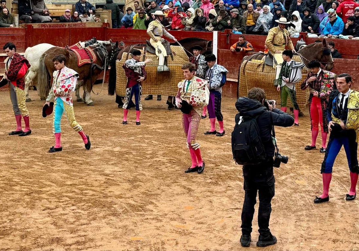 La novillada con picadores del Carnaval del Toro, en imágenes